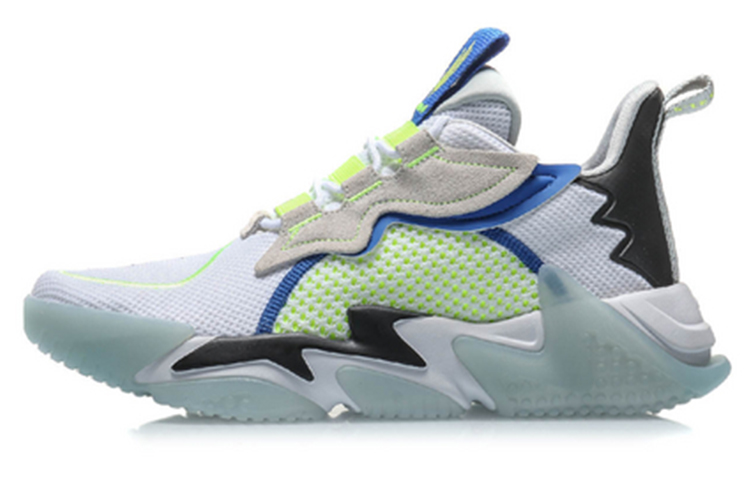 LiNing CF Wing Anti-Slip Wear-Resistant Low-Top Sports Casual Shoes Men's Crystal Blue