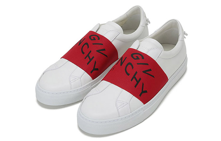 Givenchy Strap Leather 'White Red'