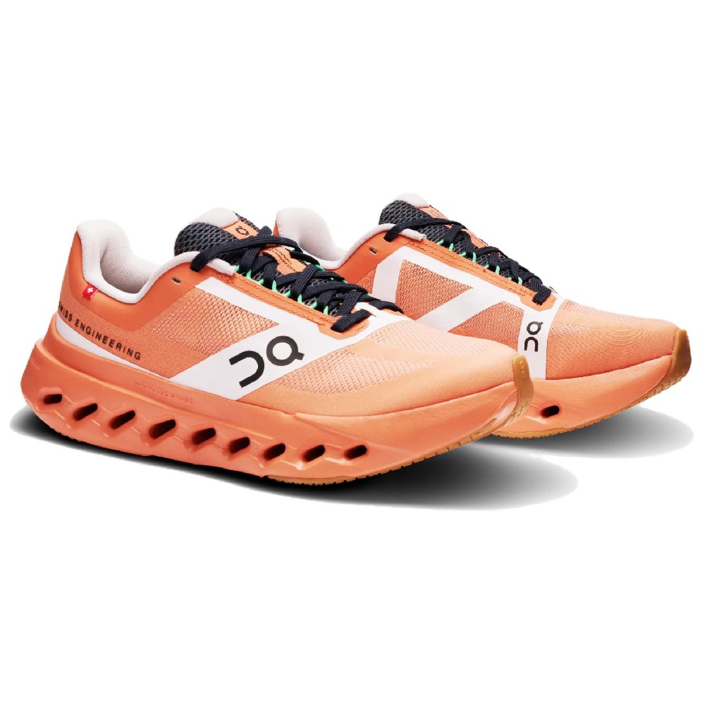 On Cloudsurfer Next Shock Absorbers With Slip Resistant Features Low Top Running Shoes Women's Orange