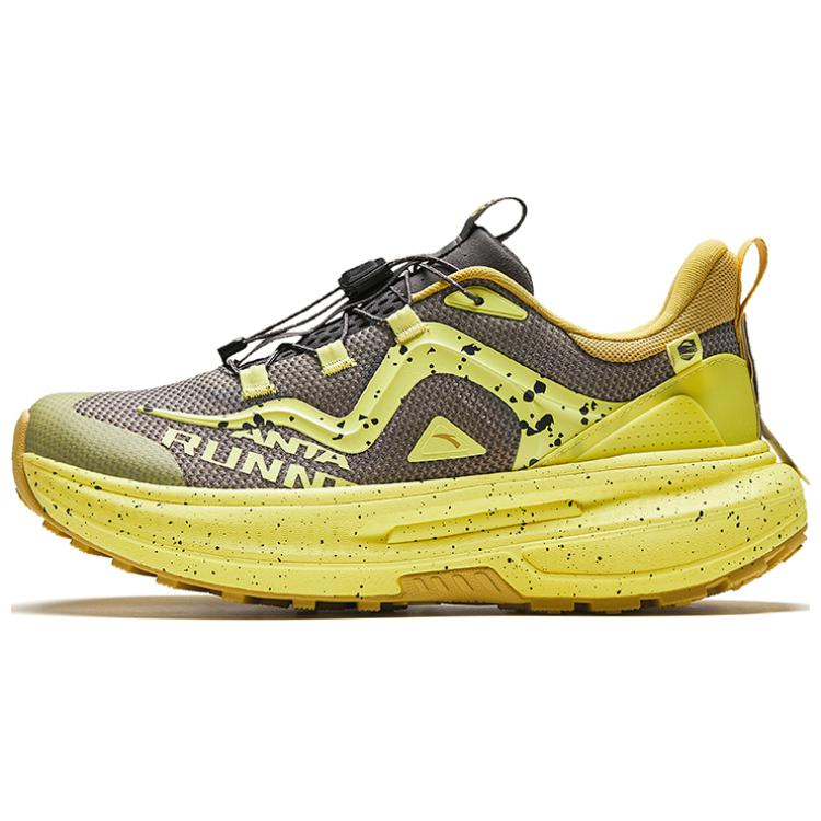 Anta Low top Running Shoes Men's Gray Yellow