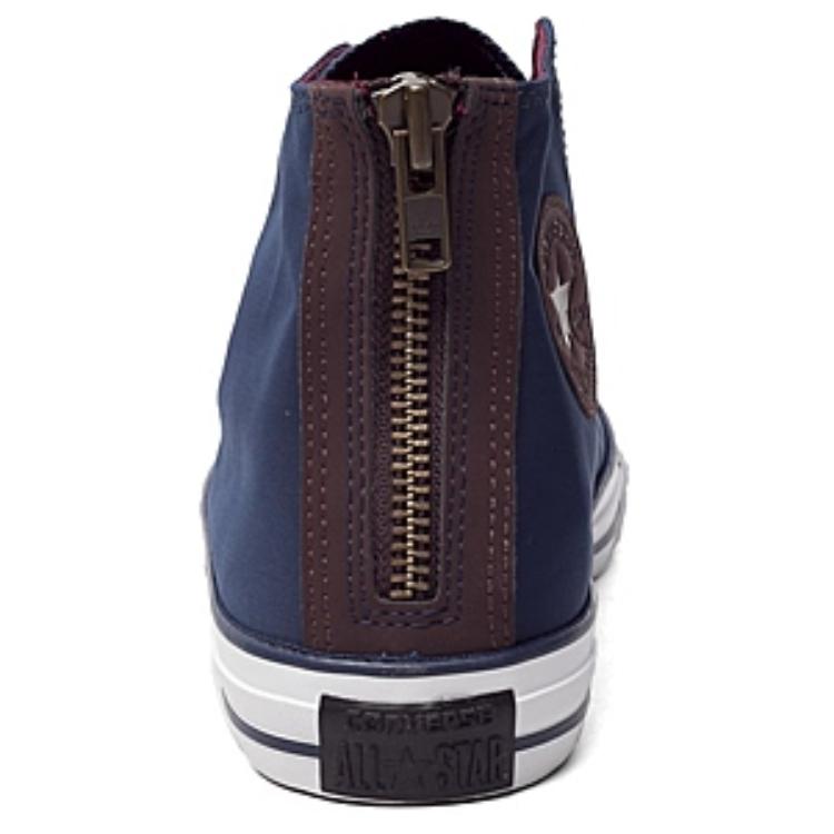 Converse All Star Anti Slip Wear Resistant High Top Canvas Shoes Men's Dark Blue White