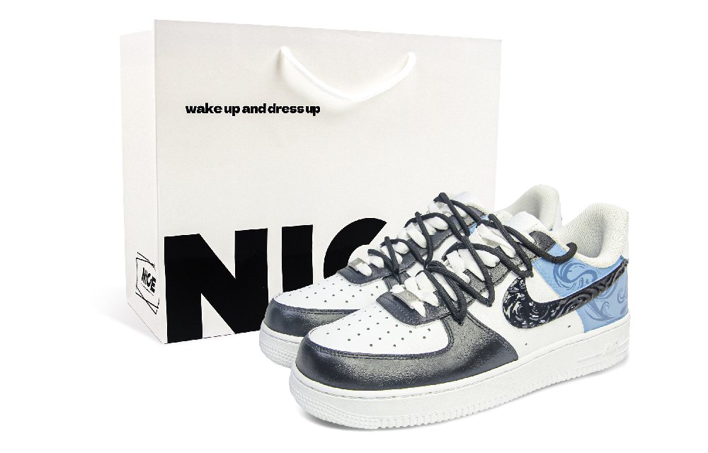 Nike Air Force 1 Abrasion Resistant Low Top Skateboard Shoes Unisex Kuroko's Basketball