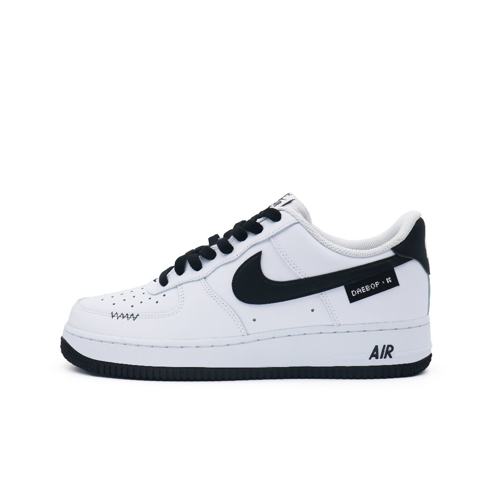 Nike Air Force 1 Abrasion Resistant Low Top Skateboard Shoes Men's White