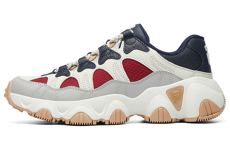 FILA Jagger Low Running Shoes White/Red/Blue Women's
