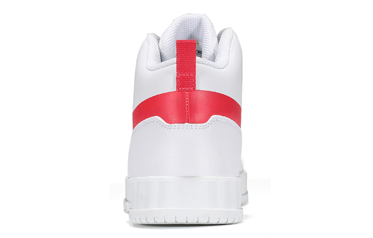 361° High Top Skateboard Shoes Women's White Red