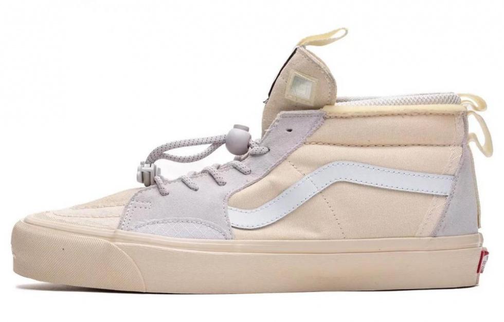 Vans Sk8 Hi Ext Advisory Board Crystals Ecru