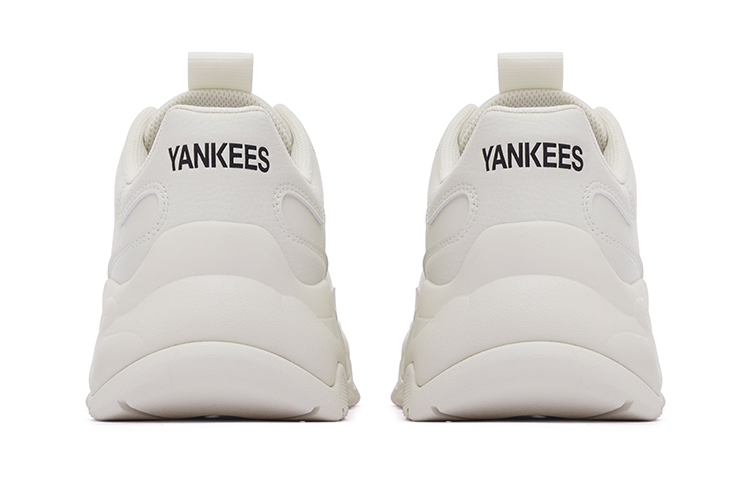MLB Big Ball Chunky Low Top Chunky Sneakers Unisex Ivory White