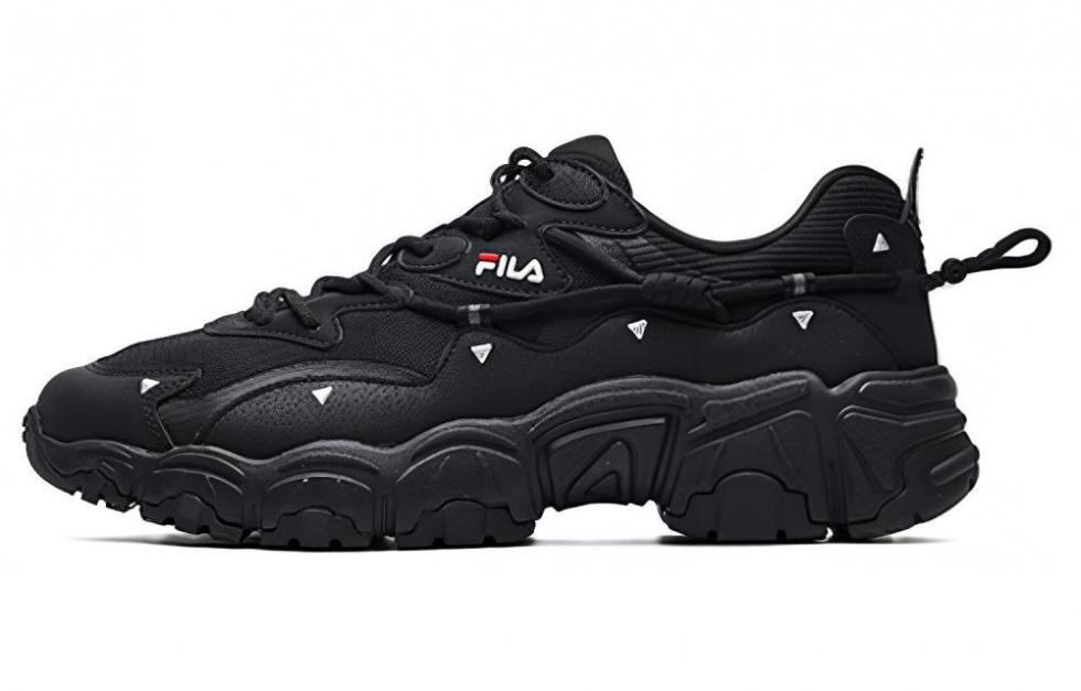 FILA Heritage FHT Low top Sport Shoes Black Women's