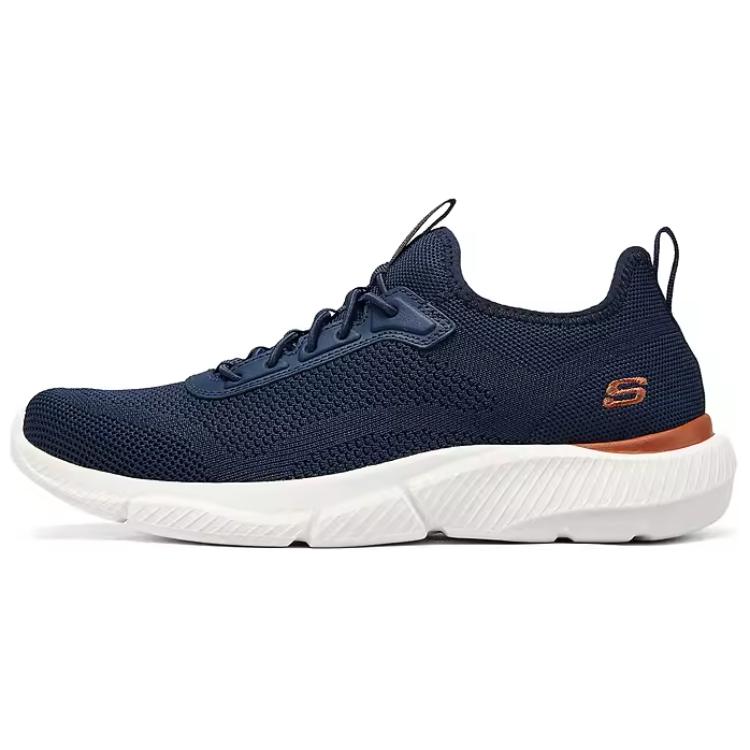 Skechers MENS USA Low Top Casual Running Shoes Men's Marine Blue