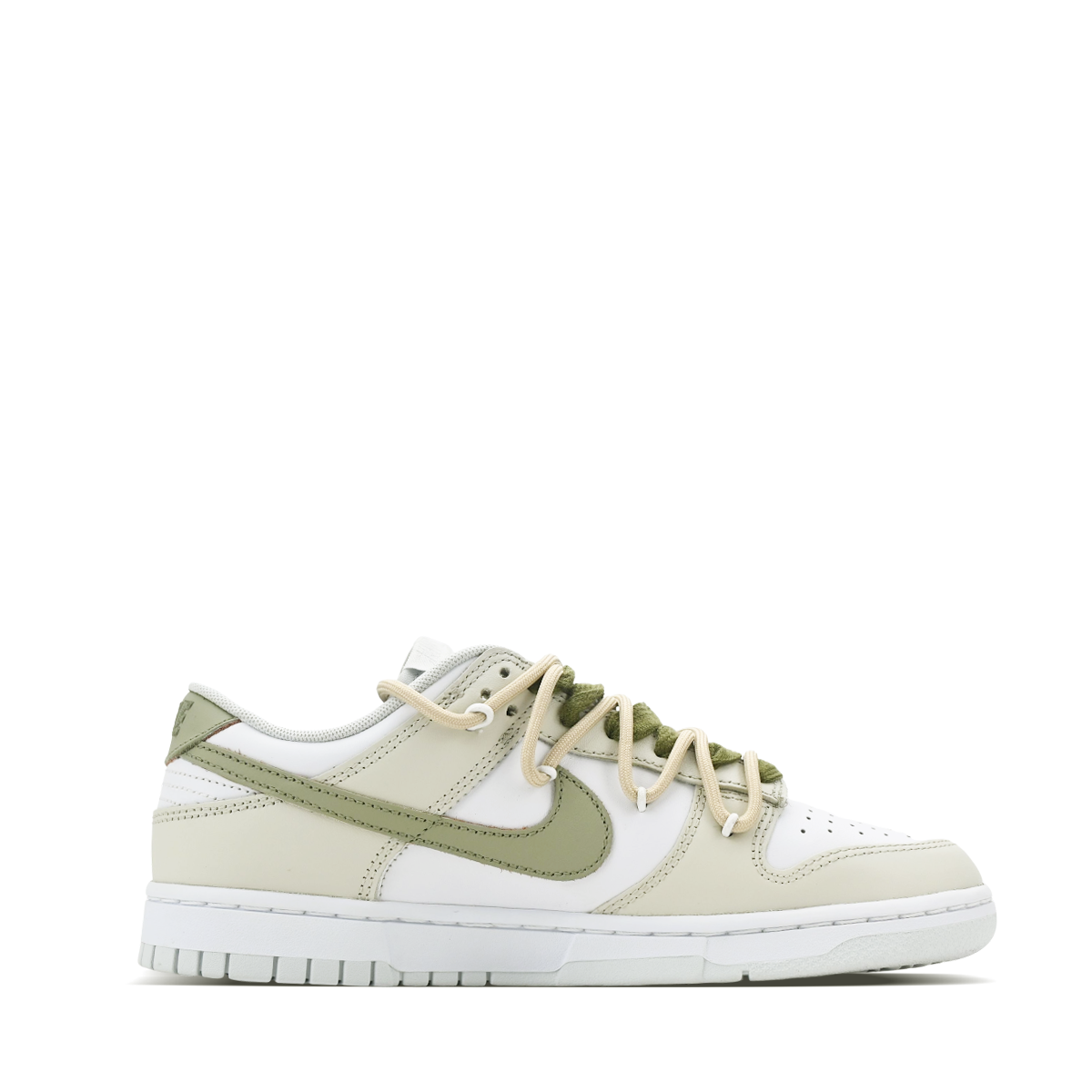 Nike Dunk Low Retro Cushioning, Wear Resistant Low top Skateboard Shoes Unisex Brown Green