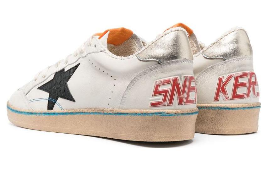 Golden Goose Low Top Skateboard Shoes Men's White Black Vintage Version купить в интернет-магазине Yoocart с быстрой доставкой по России.