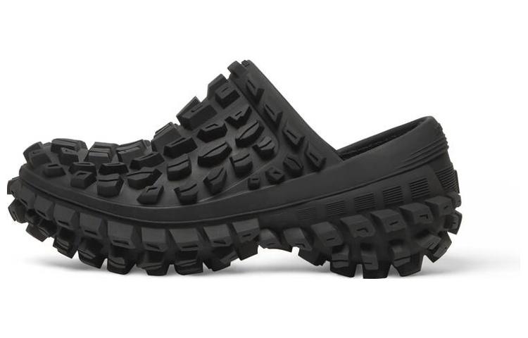 Balenciaga Defender Clog Black Rubber