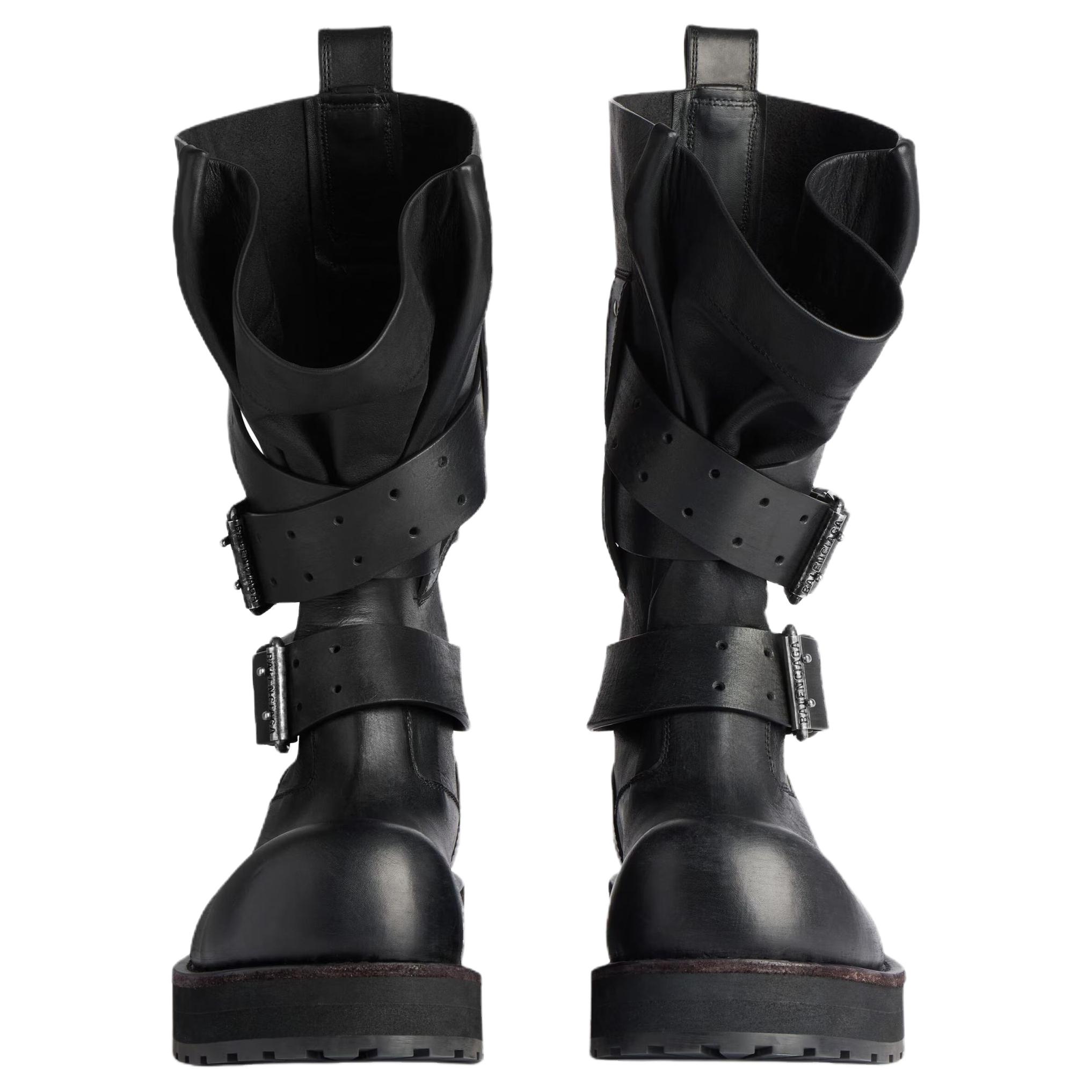 Balenciaga Venom Knee high Boots Men's Black купить в интернет-магазине Yoocart с быстрой доставкой по России.
