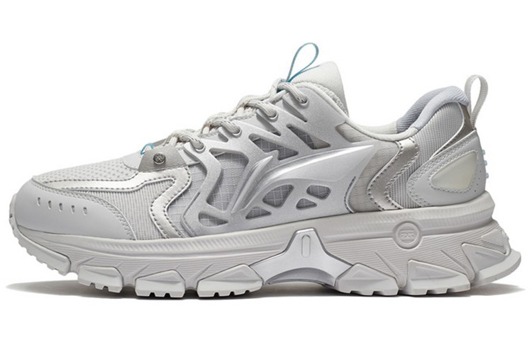 LiNing Lingwind Lingfeng Rebound Shock Absorbers Low Top Running Shoes Men's Gray