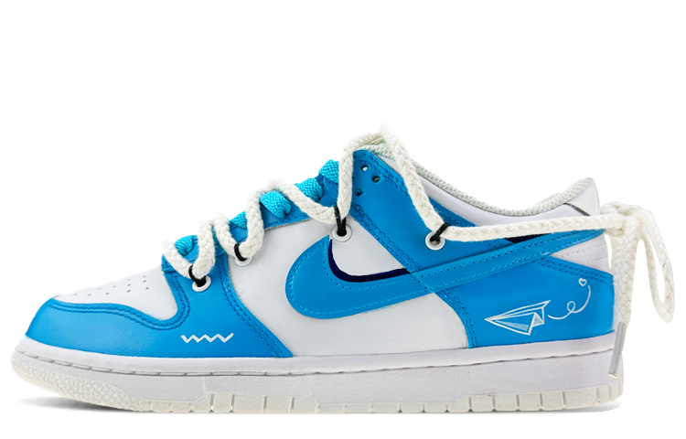 Nike Dunk Low Low-Top Skateboard Shoes GS Carolina Blue