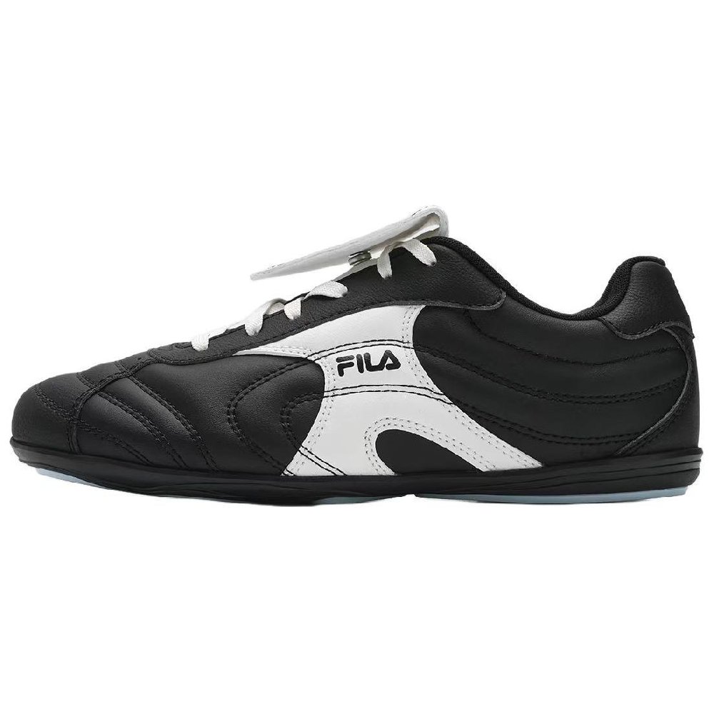 FILA LIPPER Water Dance Shoes Anti Slip Wear Resistant Low Top Casual Shoes Women's Black White