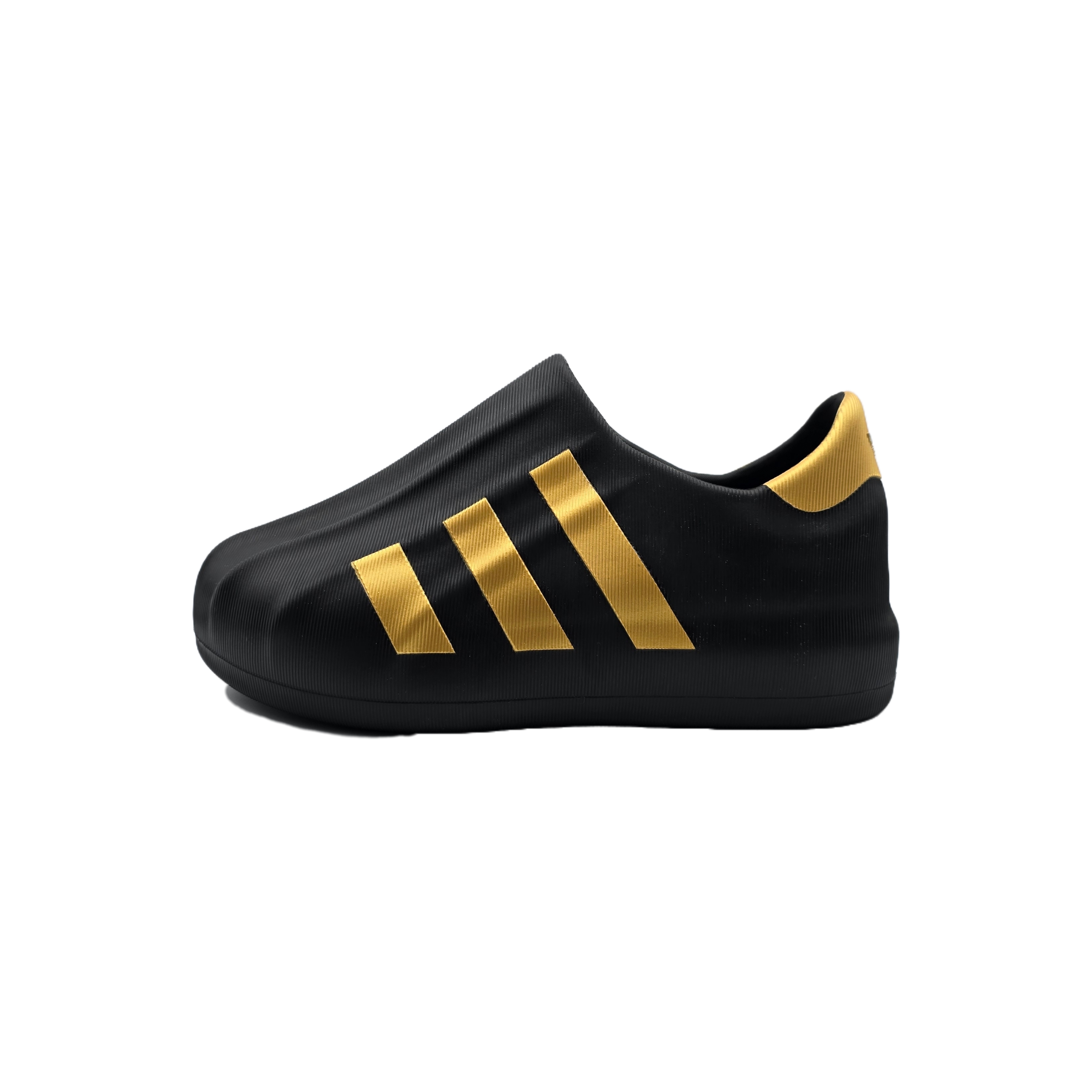 Adidas Originals AdiFOM Superstar Reverse Gold Logo Anti Slip Wear Resistant Low Top Casual Shoes Unisex Black Gold купить в интернет-магазине Yoocart с быстрой доставкой по России.