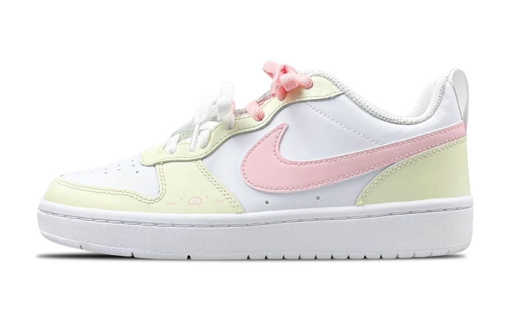 Nike Court Borough Skateboard Shoes Women's Low-Top Pink