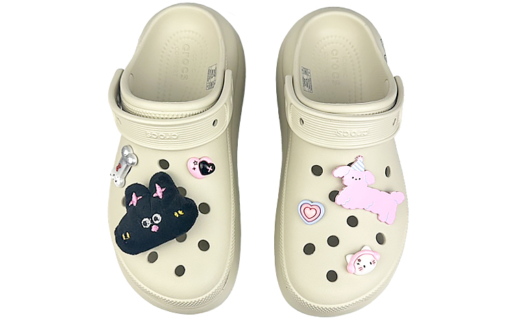 Crocs Crush Clog Clogs Unisex White