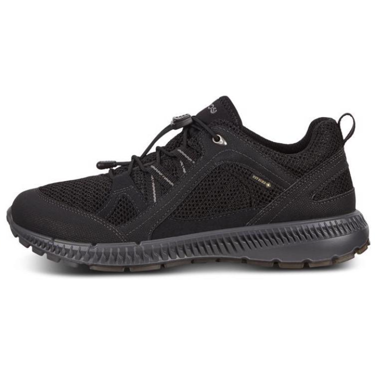 Ecco Waterproof And Breathable Low Top Casual Shoes Women's Black