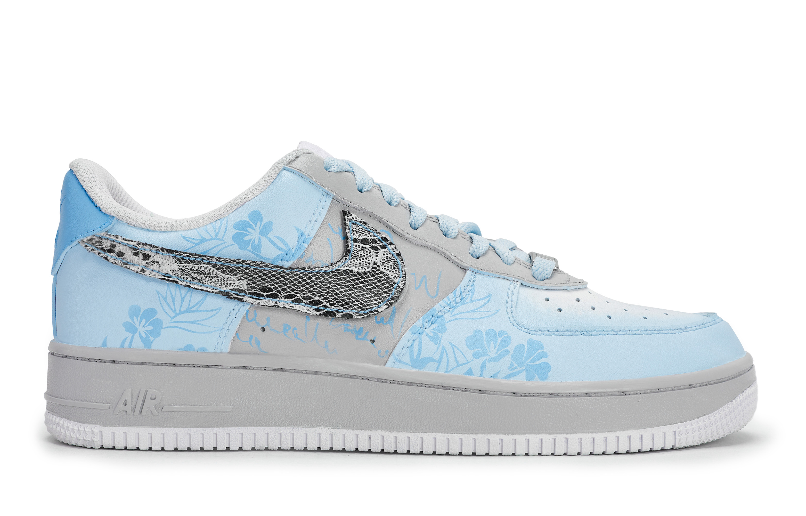 Nike Air Force 1 Skateboard Shoes Unisex Low top White/Blue/Tiffany купить в интернет-магазине Yoocart с быстрой доставкой по России.