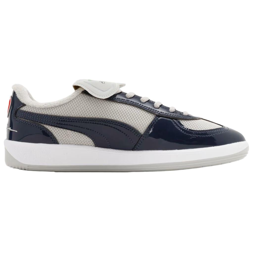 BlackEyePatch x PUMA Palermo PREMIUM Breathable Low top Skateboard Shoes Unisex Marine Blue