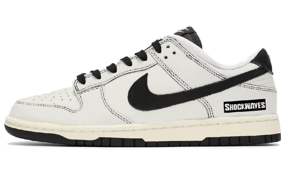 Nike Dunk Low Panda Anti Slip Wear Resistant Low Top Casual Skateboard Shoes Unisex Ecru