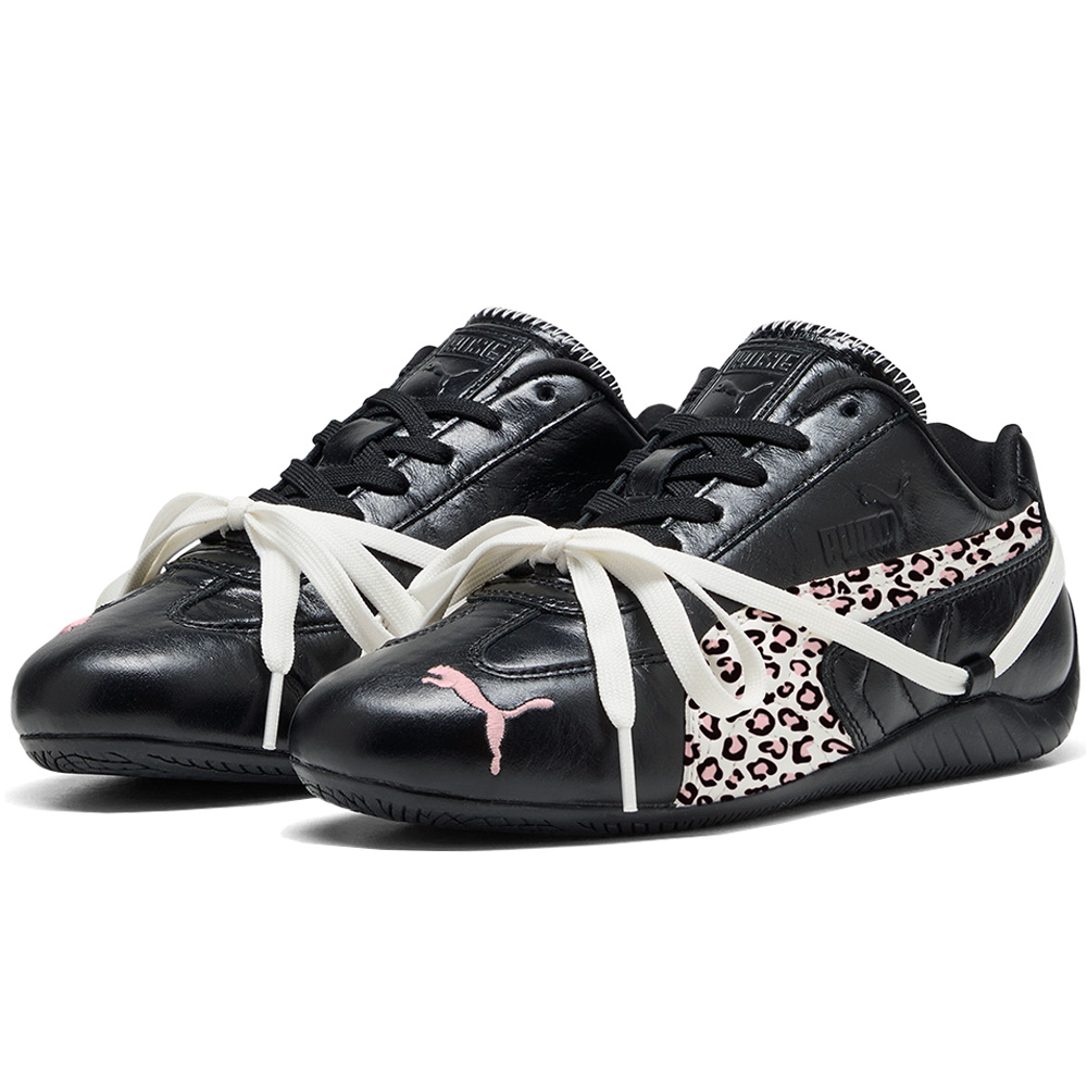 PUMA Speedcat Collection Couple, Leopard Print French Maid Low top Casual Shoes Unisex Black White Pink купить в интернет-магазине Yoocart с быстрой доставкой по России.