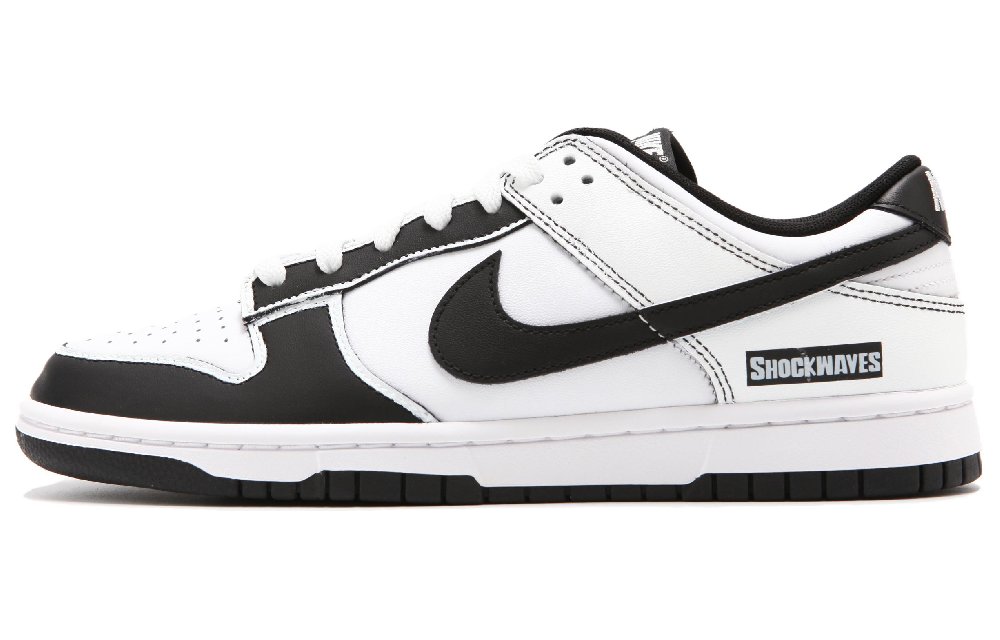 Nike Dunk Low Retro 'Black' Anti-Slip And Wear-Resistant Lightweight Low-Top Skateboard Shoes Unisex Black White