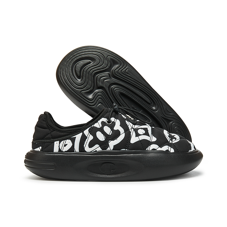 Champion Abrasion Resistant Low top Casual Shoes Men's Black/Milk White купить в интернет-магазине Yoocart с быстрой доставкой по России.