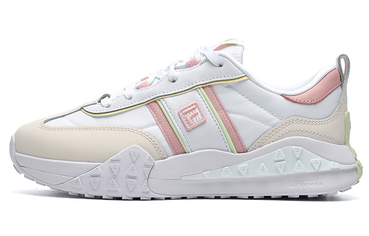 FILA Brick Low Top Casual Shoes Women's White Pink