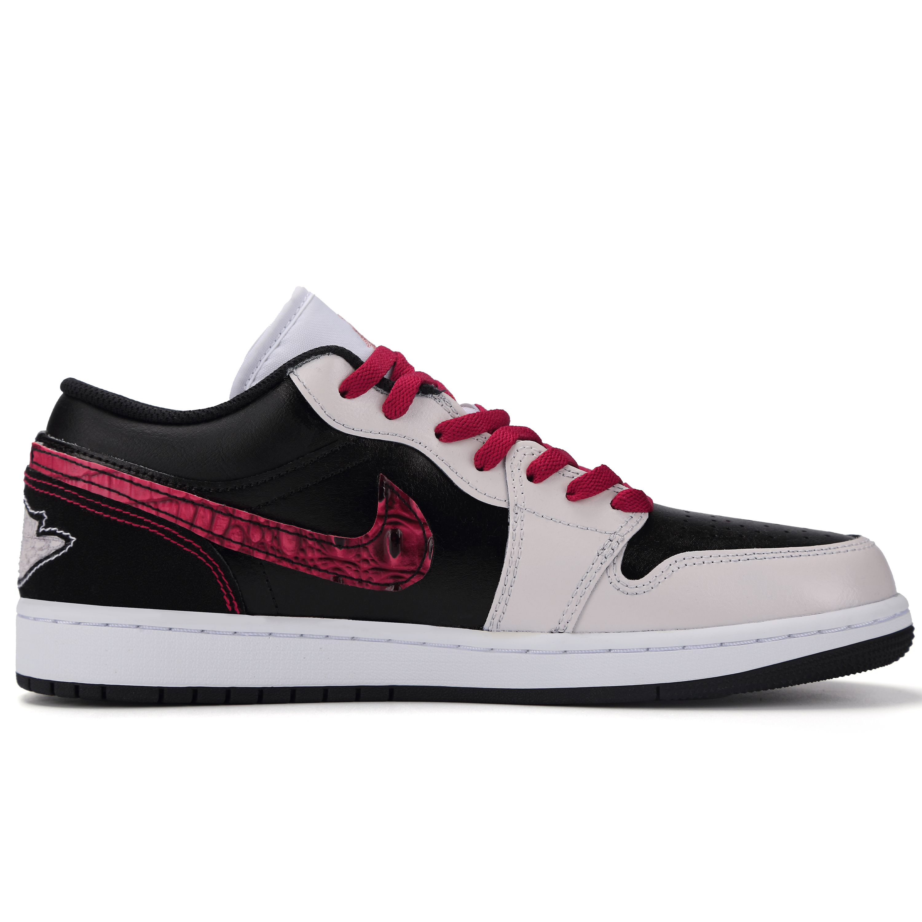 Jordan Air Jordan 1 Apocalypse Dragon Tribe Abrasion Resistant Low top Vintage Basketball Shoes Men's Black Red купить в интернет-магазине Yoocart с быстрой доставкой по России.