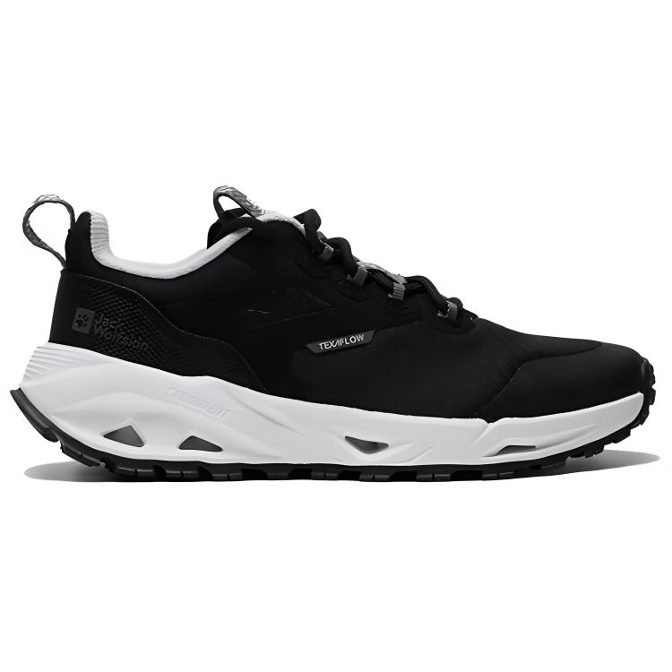 Jack Wolfskin Anti-Slip Wear-Resistant Low-Top Trekking Shoes Women's Black White купить в интернет-магазине Yoocart с быстрой доставкой по России.