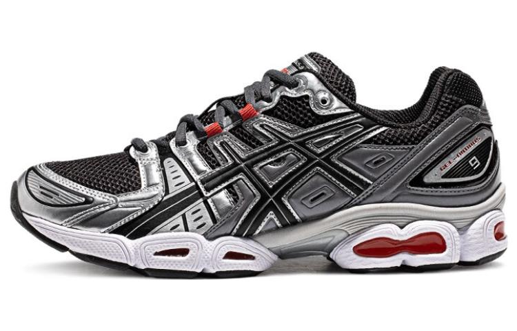 Asics Gel Nimbus 9 Graphite Grey Red