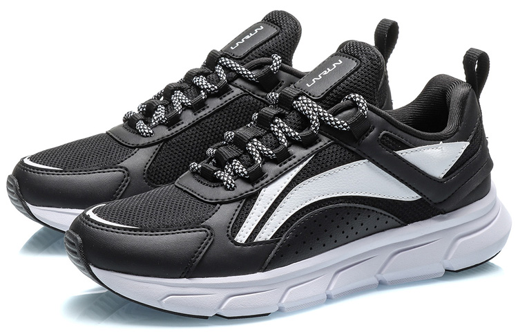 LiNing Running Collection Low-Top Running Shoes Women's Black White купить в интернет-магазине Yoocart с быстрой доставкой по России.