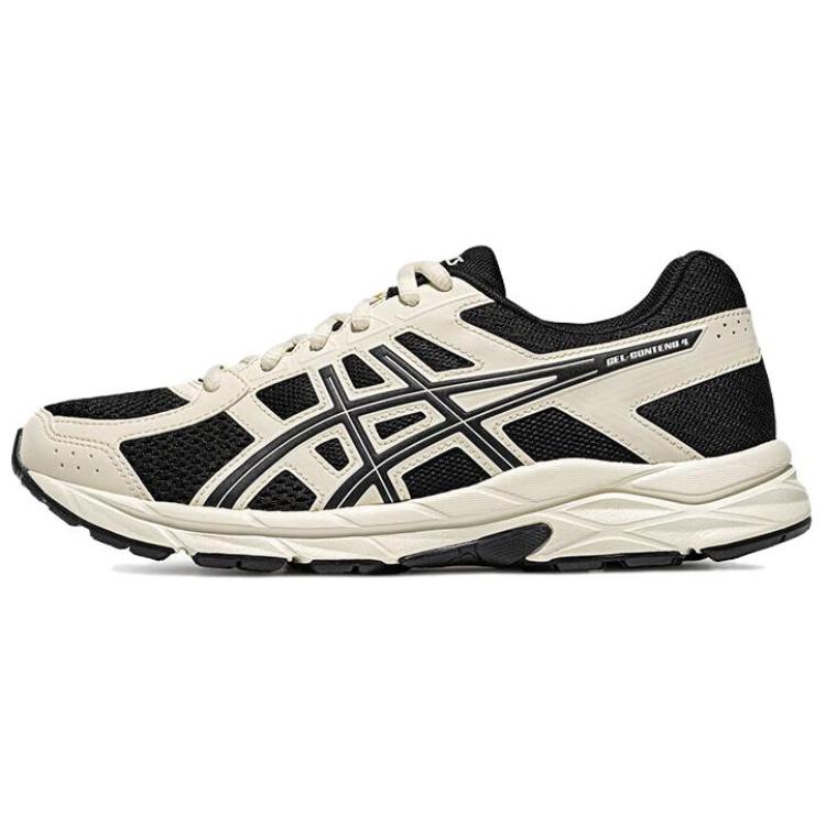 Asics Gel Contend 4 Sneakers 'Cream White Black' Women's