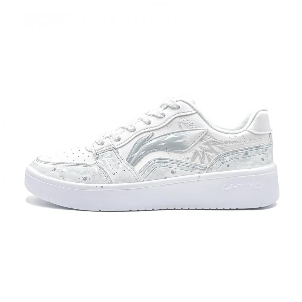 LiNing Acer Truncatum Wear resistant And Lightweight Low top Skateboard Shoes Men's Gray