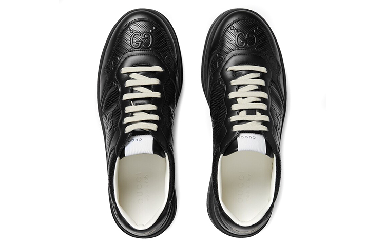 GUCCI Gg Embossed Sneaker 'Black' купить в интернет-магазине Yoocart с быстрой доставкой по России.