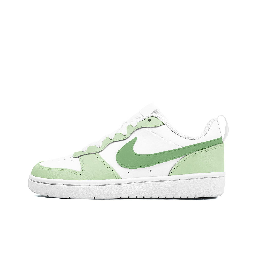 Nike Court Borough Skateboard Shoes Women's Low-Top Green