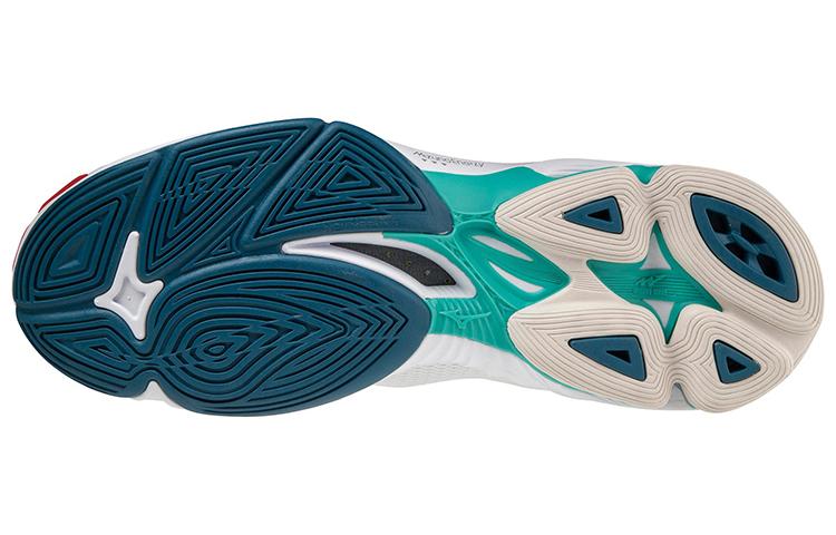 Mizuno Wave Lightning Z7 'White Green Red' купить в интернет-магазине Yoocart с быстрой доставкой по России.