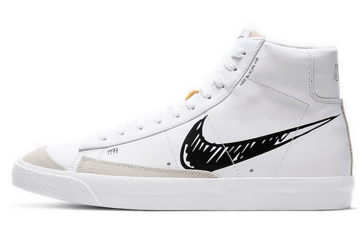 Nike Blazer Mid 77 Sketch - Black