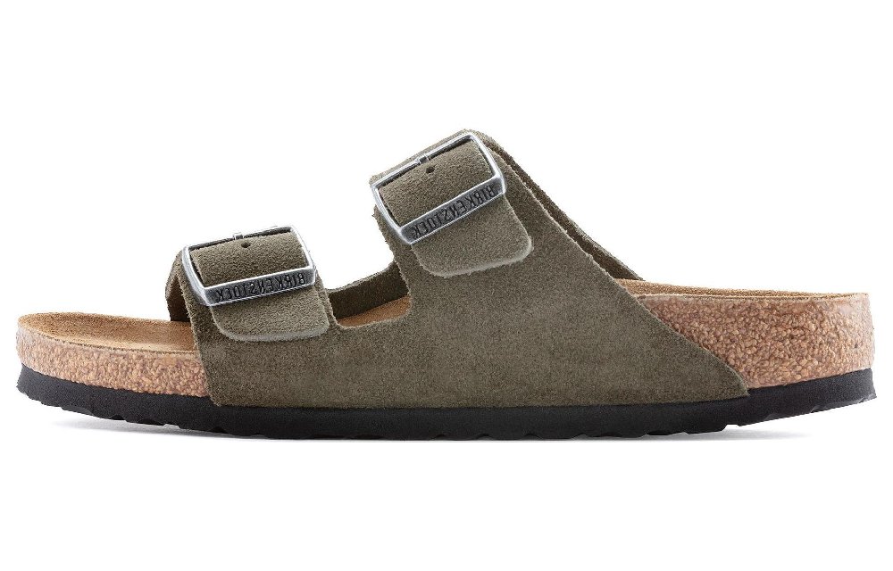 Birkenstock Arizona EVA Slip Resistant Slide Slippers Unisex Green Narrow