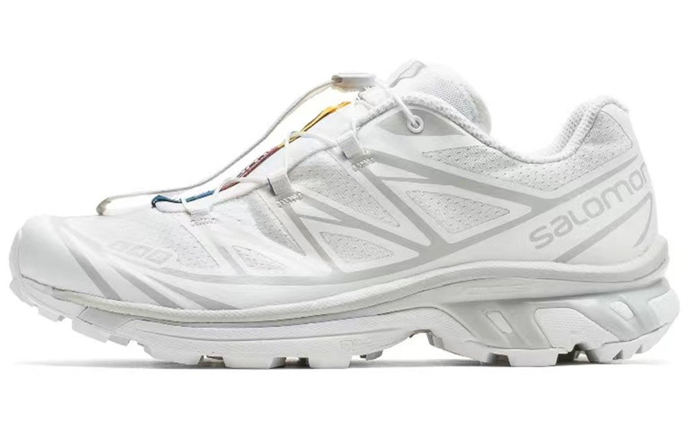 SALOMON XT-6 Low-Top Trail Running Running Shoes Unisex White