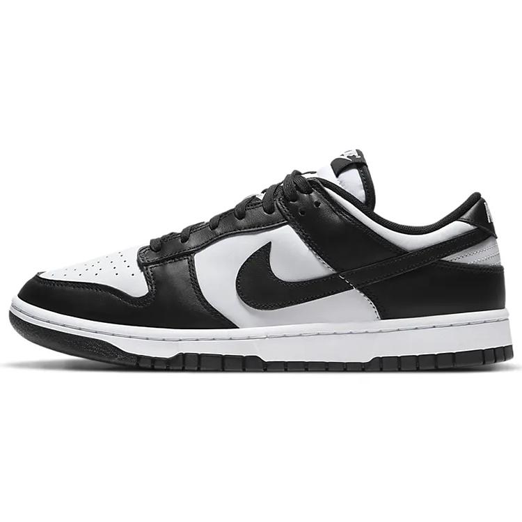 Nike Dunk Irregular Shape Anti-Slip And Wear-Resistant Breathable Low-Top Skateboard Shoes GS Black White купить в интернет-магазине Yoocart с быстрой доставкой по России.