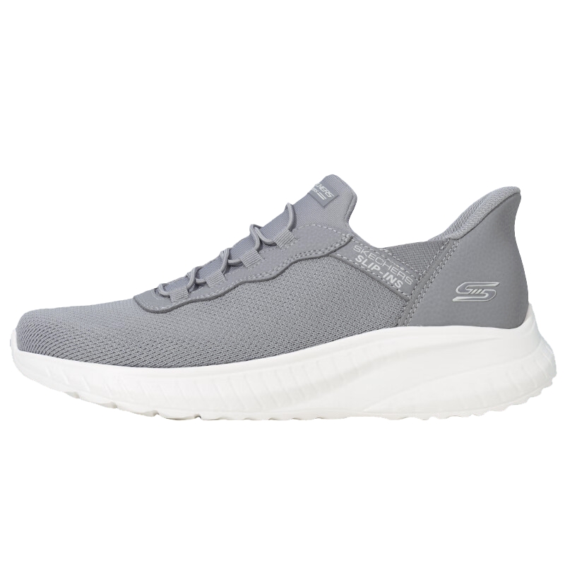 Skechers Slip Ins Low Top Casual Shoes Men's Gray