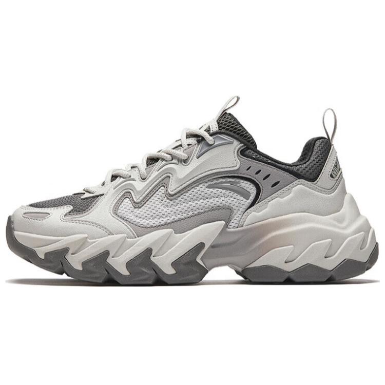 Anta Wear-Resistant Slip-Resistant Low-Top Casual Shoes Men's Gray