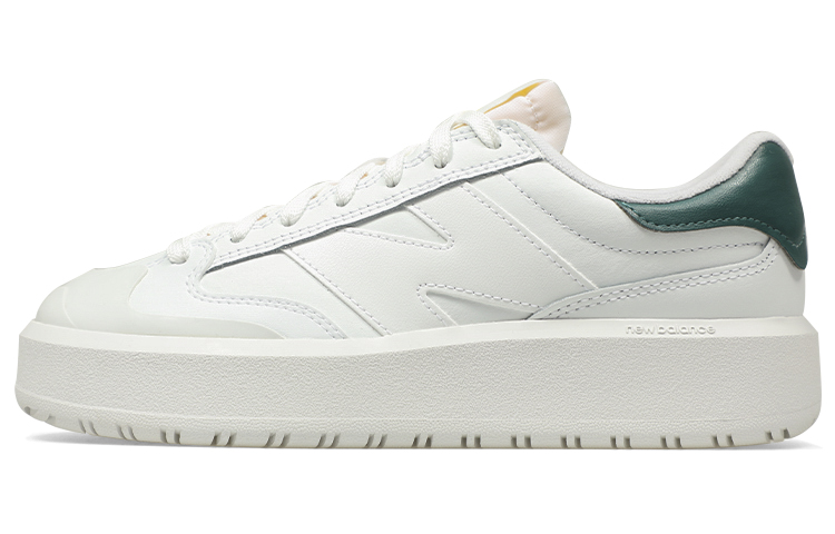 New Balance CT302 White Vintage Teal Maize