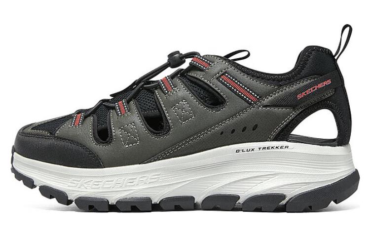 Skechers D'Lux Trekker Sandal River Trekking Shoes Men's Black Green