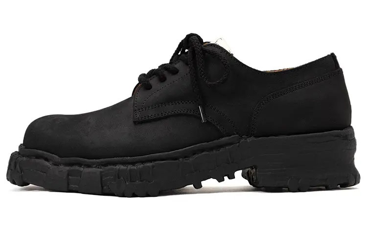 MIHARA YASUHIRO Low top Platform Shoes Unisex Black
