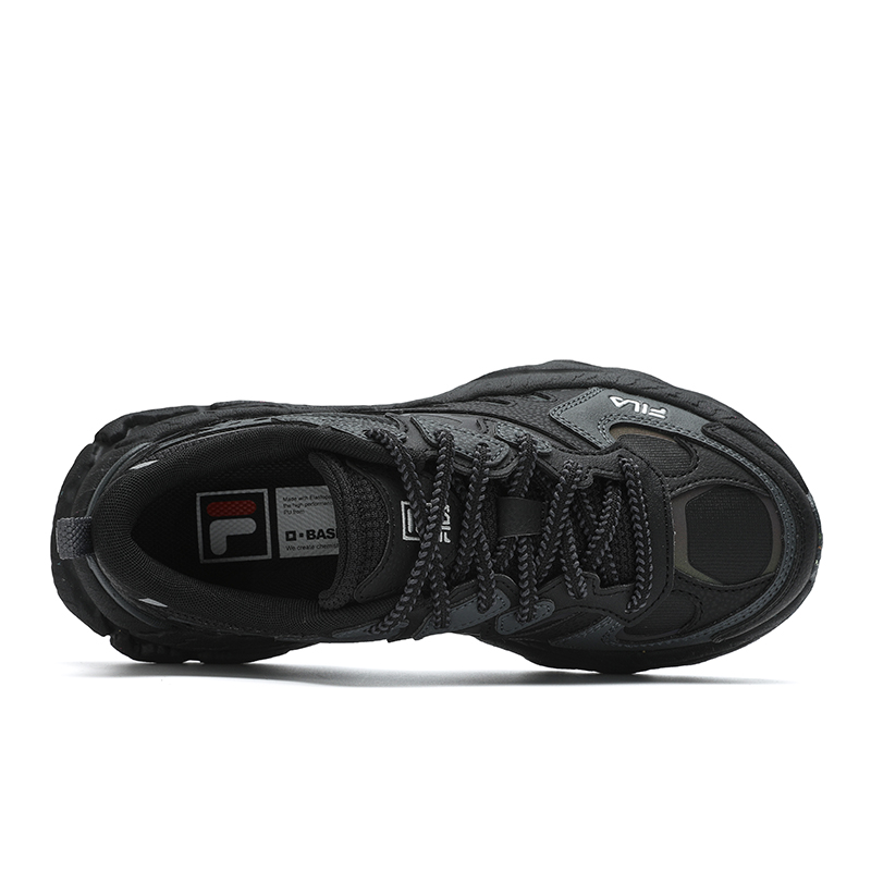 FILA Fern Collection Low Top Casual Shoes Women's Black Gray